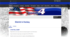 Desktop Screenshot of mnhdistrict4.pucksystems2.com
