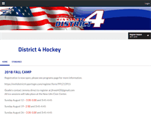 Tablet Screenshot of mnhdistrict4.pucksystems2.com