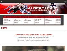 Tablet Screenshot of albertlea.pucksystems2.com