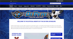 Desktop Screenshot of depere.pucksystems2.com